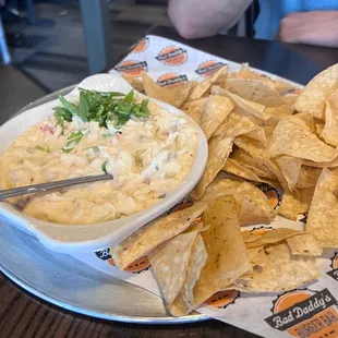 Bad Daddy's Amber Ale Queso &amp; Chips