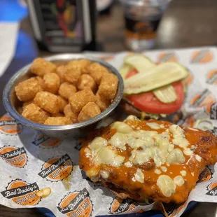 Buffalo chicken sandwich