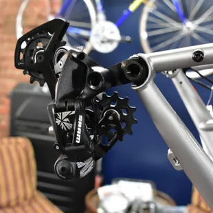 SRAM on a Niner bike