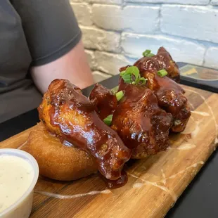 Donuts &amp; Wings - so inventive and delicious!