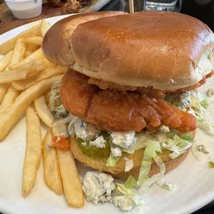 Buffalo Chicken Burger