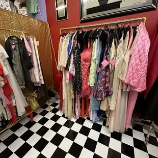 Lingerie booth!
