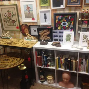 Doll parts and ouija board furniture