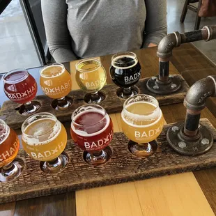 Beer samplers!
