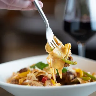 Italian Drunken Noodles