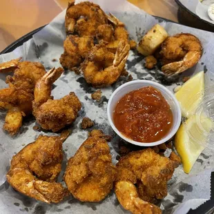 1 dozen fried shrimp