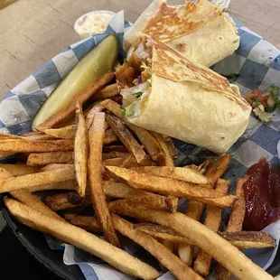 Chicken Buffalo wrap