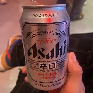 Asahi Japanese beer