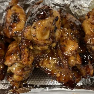 Jamaican Jerk Island Wings