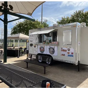 Marley event, food trailer