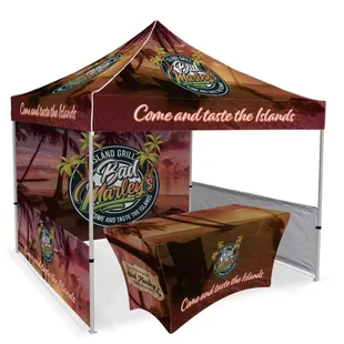 Bad Marley's event tent