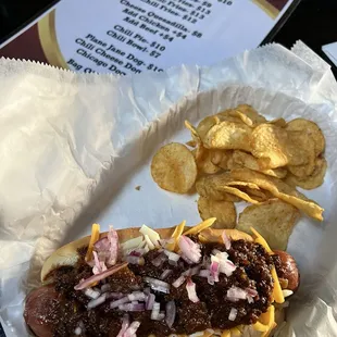 Chili dog
