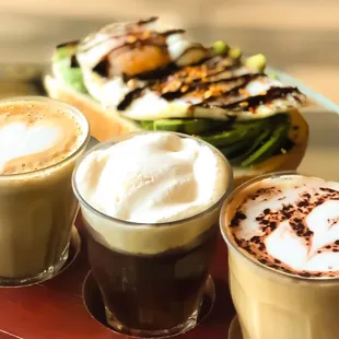Take flight and soar as &quot;coffee&quot; flavors of all types brings happiness paired with smashed avocado toast.