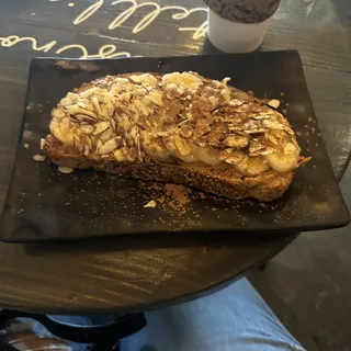 Peanut Butter and Banana Toast