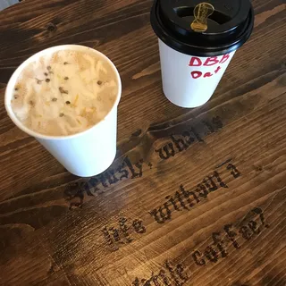 Orange Chiffon Latte