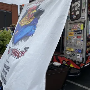 the back end of a truck