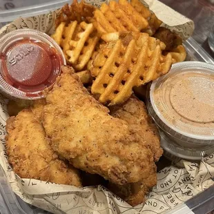 Tender basket is my go to!