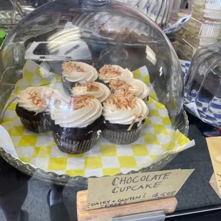 cupcakes, dessert, food