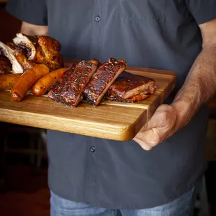 ribs, food, bbq ribs