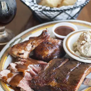 Three Meat Combo