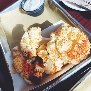 Cilantro Lime Cauliflower Bites