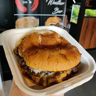 New menu item: Smoked Smash Burger