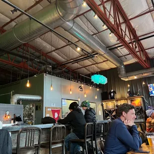 people sitting at a bar