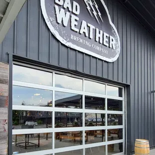 the outside of the building