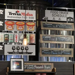 Trivia Mafia and Food