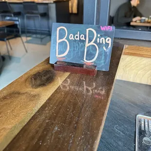 WiFi password