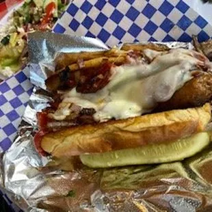 Italian Sausage Sandwich