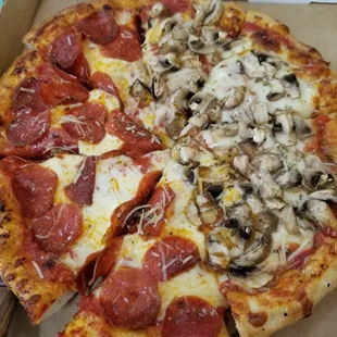 a pizza in a box
