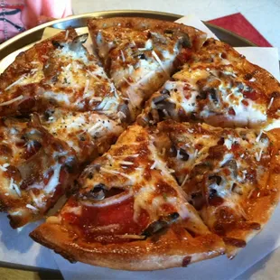 Yummy pizza!