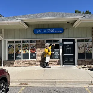 Storefront photo. This is the former Martino's.