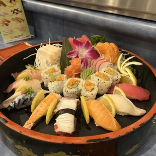 Sashimi platter