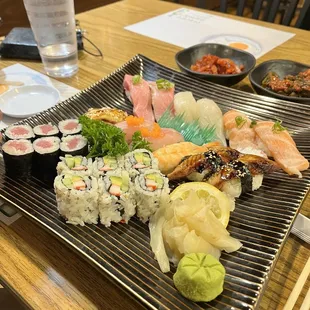 sushi and sashimi, sashimi, food, sushi