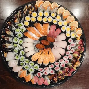 Sushi &amp; special roll party plate