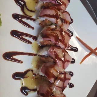 9. Hamachi Delight Roll