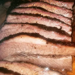 USDA prime smoked brisket.