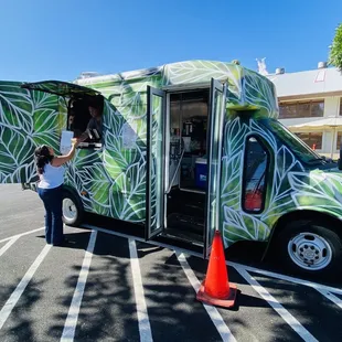 Truck parked by Foreign Trade Zone office