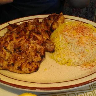 small deboned chicken plate ($13.95)