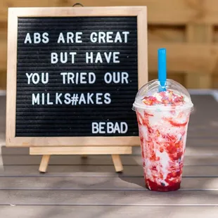 Strawberry Milkshake