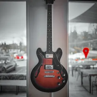 Very cool Epiphone guitar