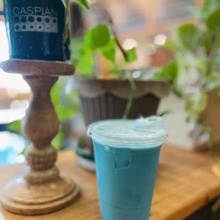 Starlite - Blue Matcha w/ Raw Honey and Oat Milk