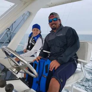 Captain Jake and Co-captain Carter