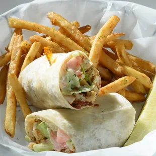 Fresh Sea Food Wraps!
