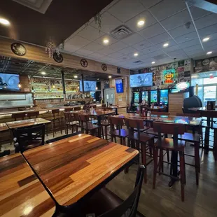 interior, sushi and sashimi