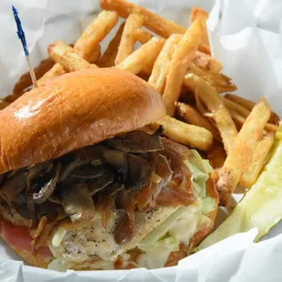 Badger Chicken Sandwich ~