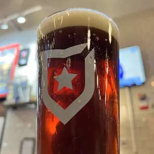 Newf drool Brown Amber Ale