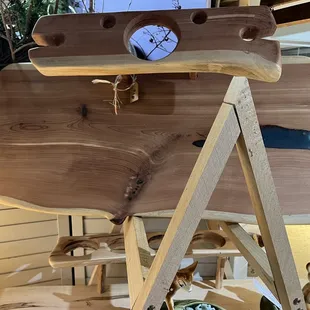 Some beautiful hand crafted wood products